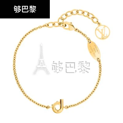 商品Louis Vuitton|【预售】 女士 手链 LV & ME 字母 D 手链  M67161/Gold LVUV5A8YGOL,价格¥3640,第2张图片详细描述