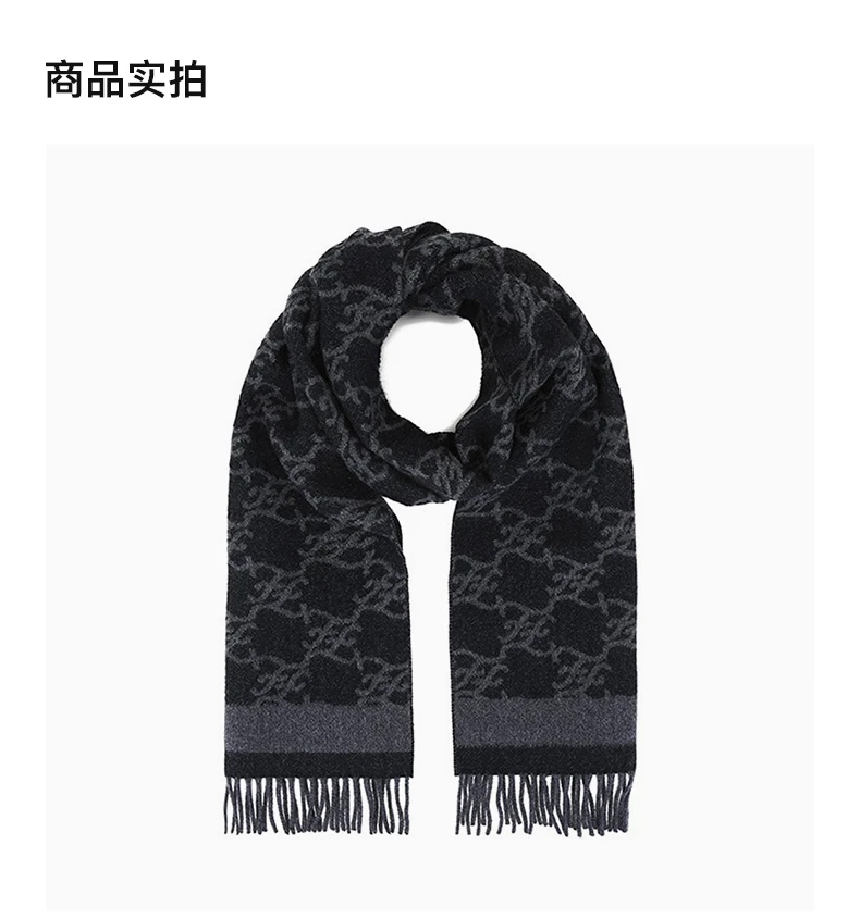 商品Fendi|FENDI 女深灰色女士围巾 FXT324-AHRF-F0QA1,价格¥3444,第2张图片详细描述