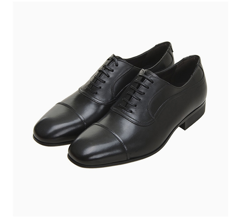 商品Salvatore Ferragamo|SALVATORE FERRAGAMO 男士黑色系带鞋 0617316,价格¥2853,第10张图片详细描述
