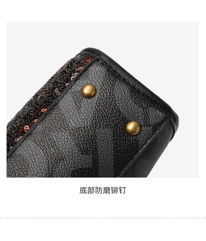 商品[国内直发] FANY ROAD|FANYROAD新款女包欧美经典女士手提斜挎包高级感琴谱包女士包,价格¥337,第8张图片详细描述