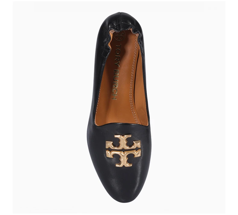 商品Tory Burch|TORY BURCH 黑色女士乐福鞋 84922-006,价格¥1605,第6张图片详细描述