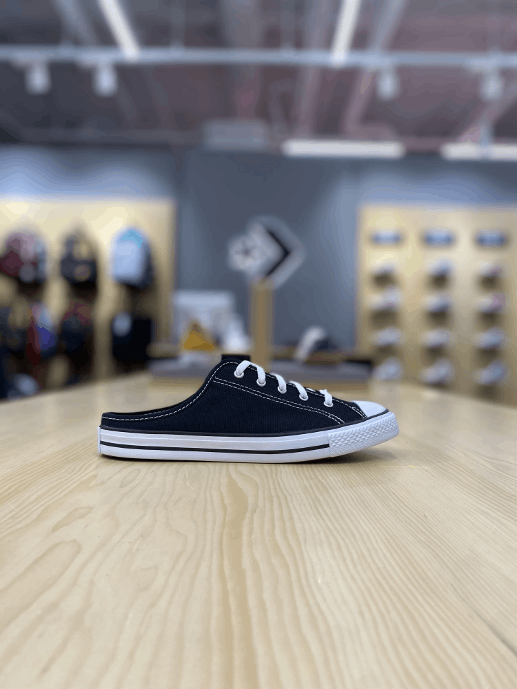 商品Converse|【韩国直邮|包邮包税】匡威 CHUNK TAYLOR ALL STAR DANITY MUL 黑色 帆布鞋 567945C,价格¥344,第1张图片详细描述