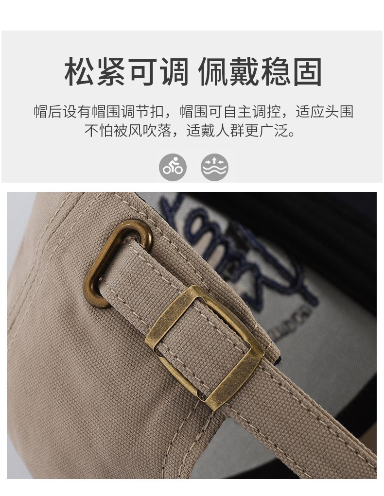 商品[国内直发] GLENVINTEN|格岚云顿英国品牌成人拼色棒球帽女休闲百搭新款美式软顶遮阳显脸小鸭舌帽大头围帽子,价格¥86,第4张图片详细描述