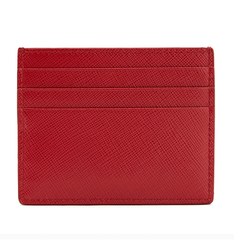商品Prada|PRADA 红色女士卡夹 1MC025-QWA-F068Z,价格¥3053,第5张图片详细描述