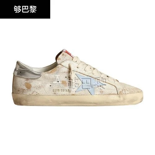 商品Golden Goose|【特惠9.0折】包邮包税【预售7天发货】 GOLDEN GOOSE 23秋冬 男士 休闲运动鞋 Super-Star Classic With List 运动鞋 GOG3E8SEWHT,价格¥4455,第3张图片详细描述