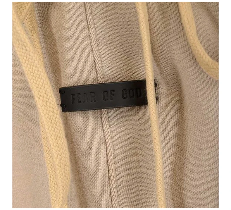 商品Fear of god|FEAR OF GOD 男士灰色棉质腰部抽绳短裤 FG400-35FLC-041,价格¥3653,第6张图片详细描述