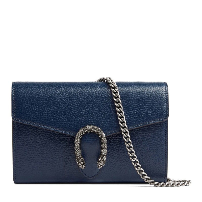 商品Gucci|GUCCI/古驰 Dionysus女士迷你黑色皮革WOC单肩包,价格¥11142,第2张图片详细描述