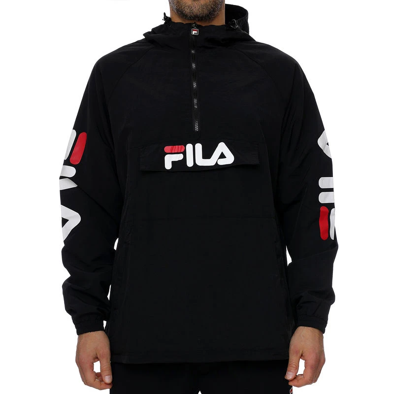 商品[国内直发] Fila|FILA 黑色男士卫衣/帽衫 688199-002,价格¥444,第1张图片详细描述