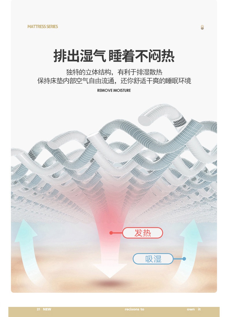商品[国内直发] GLENVINTEN|格岚云顿英国品牌床垫软垫加厚保暖家用冬季垫被宿舍学生单人榻榻米垫子床褥子,价格¥185,第9张图片详细描述