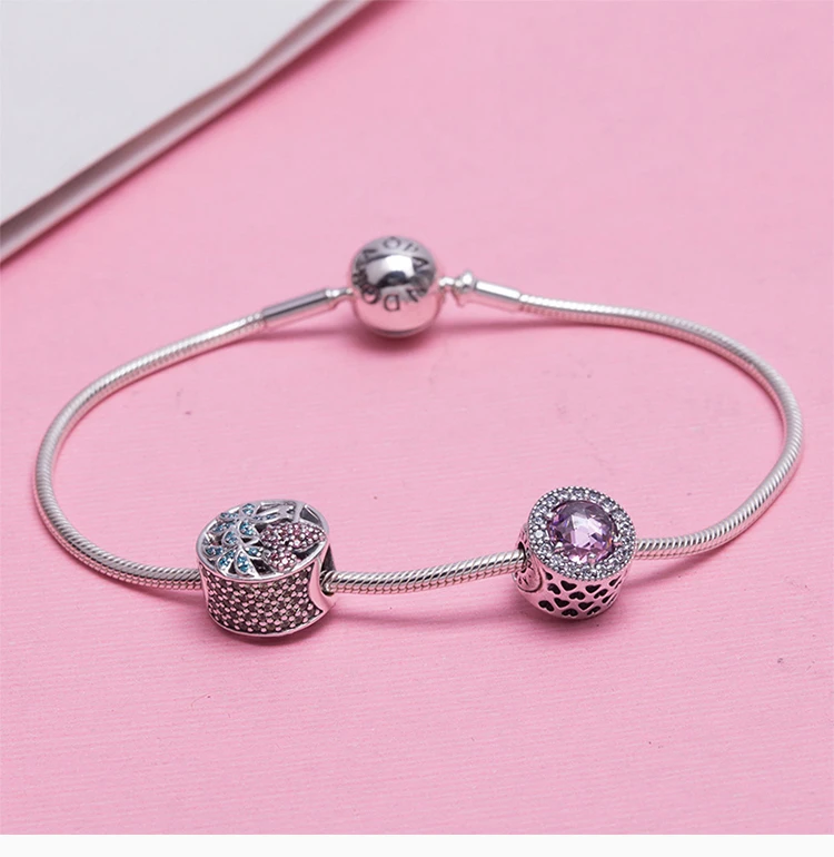 商品[国内直发] PANDORA|PANDORA 蓝色女士手镯 PAND00108,价格¥478,第4张图片详细描述