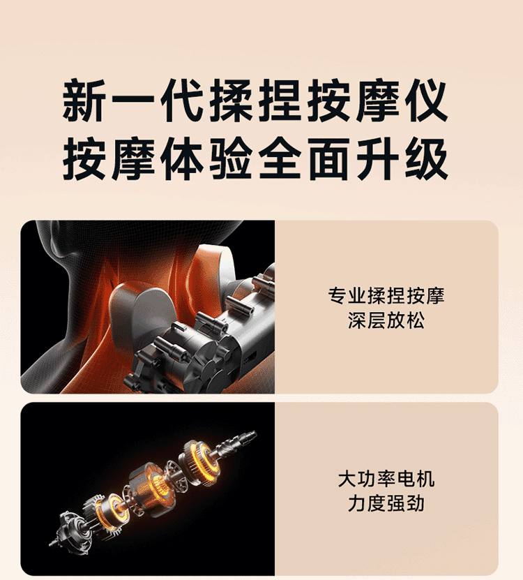 商品[国内直发] SKG|颈椎按摩器N3揉捏推拿颈部按摩仪脖子车载家用热敷,价格¥509,第9张图片详细描述