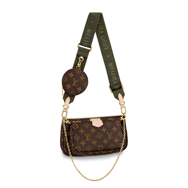 商品Louis Vuitton|【现货】路易威登 Multi Pochette女士老花帆布单肩包 M44813,价格¥19518,第5张图片详细描述