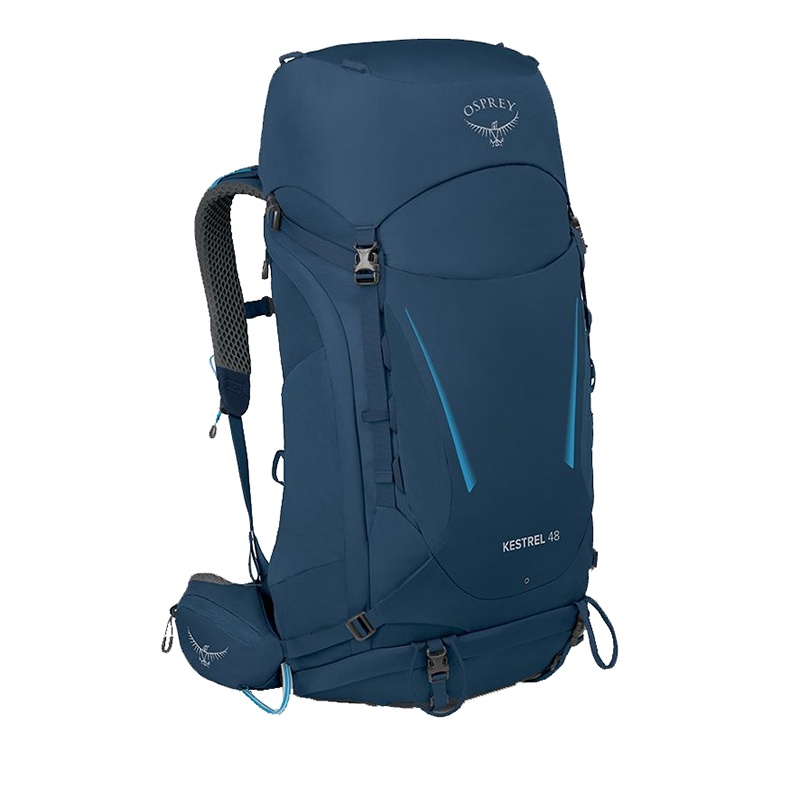 商品Osprey|小鹰KESTREL系列空景背负户外登山徒步双肩包48L KESTREL-48-BLUE（三色可选）,价格¥2472,第17张图片详细描述