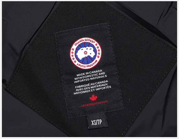 商品Canada Goose|Canada Goose 加拿大鹅 女士鸭绒黑色短款羽绒服 5805L-BLACK,价格¥5337,第21张图片详细描述