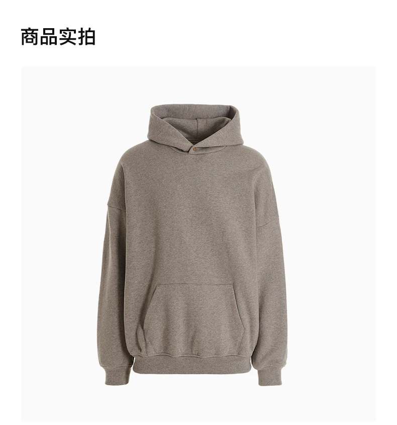 商品[国内直发] Fear of god|FEAR OF GOD 灰色女士卫衣/帽衫 FGE50004AFLC-033,价格¥7437,第4张图片详细描述