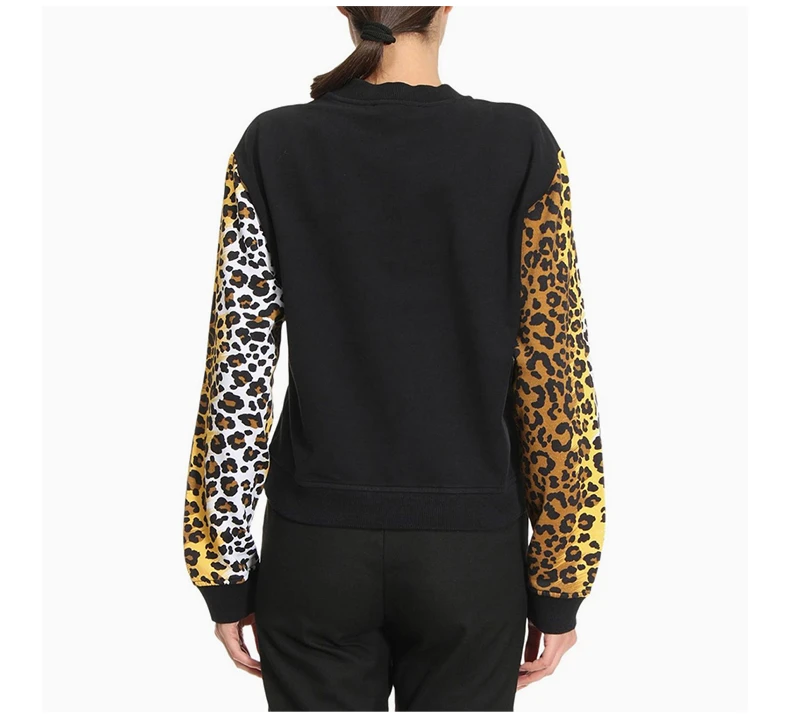 商品Moschino|MOSCHINO 黑色女士卫衣/帽衫 W630606-E1861-4045,价格¥1496,第6张图片详细描述