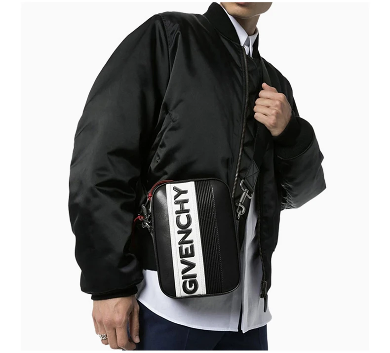 商品[国内直发] Givenchy|GIVENCHY 黑色男士单肩包 BK504YK0LP-004,价格¥6538,第7张图片详细描述