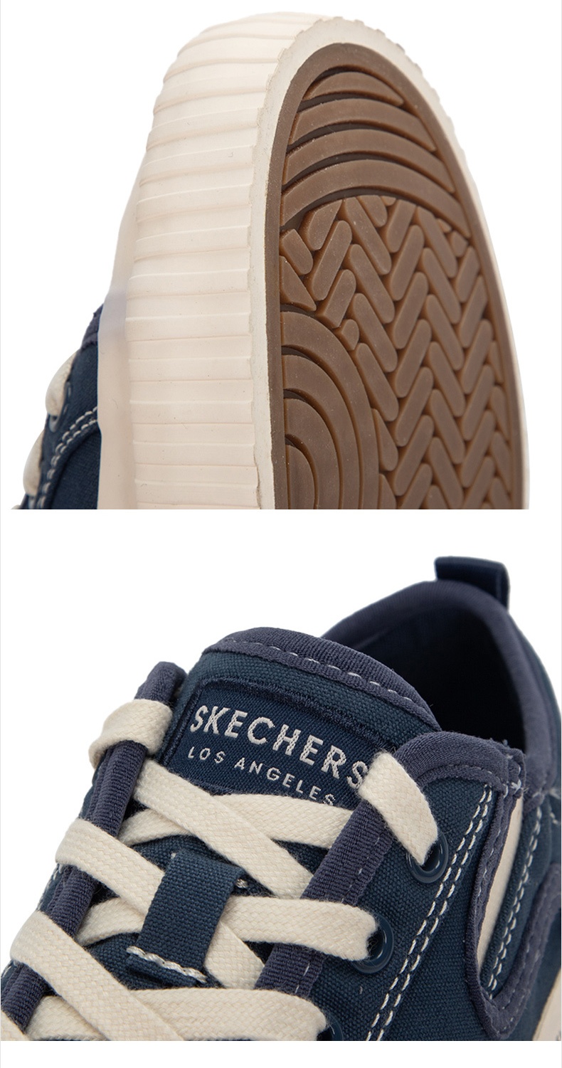 商品[国内直发] SKECHERS|NEW MOON女士休闲鞋帆布鞋,价格¥279,第9张图片详细描述