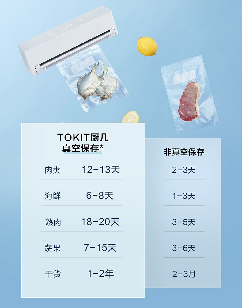 商品[国内直发] TOKIT|TOKIT真空封口机,价格¥331,第7张图片详细描述