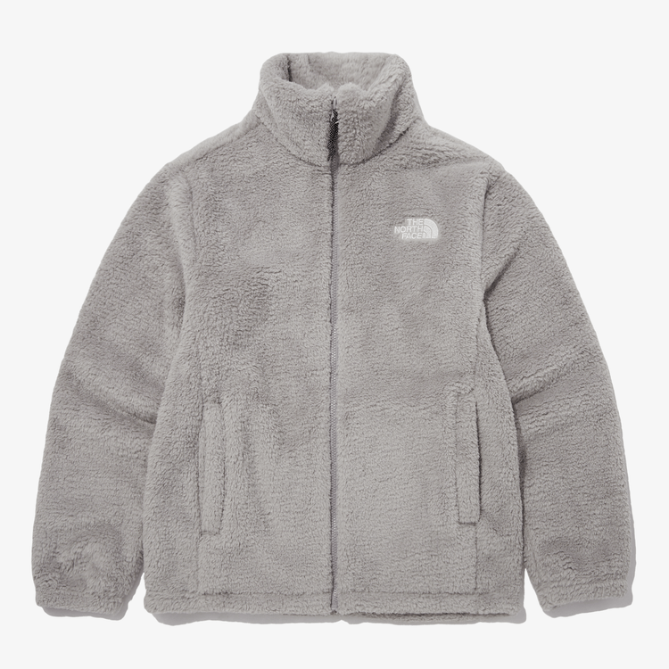 商品The North Face|【Brilliant|北面特惠】北面舒适 Alpha 抓绒拉链 COMFY ALPHA FLEECE ZIP UP LIGHT_GRAY NJ4FP57L,价格¥877,第2张图片详细描述