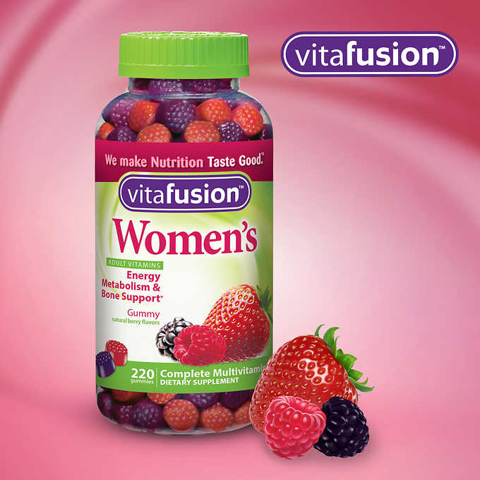 商品Vitafusion|女性维他命软糖 梅子口味,价格¥120,第2张图片详细描述