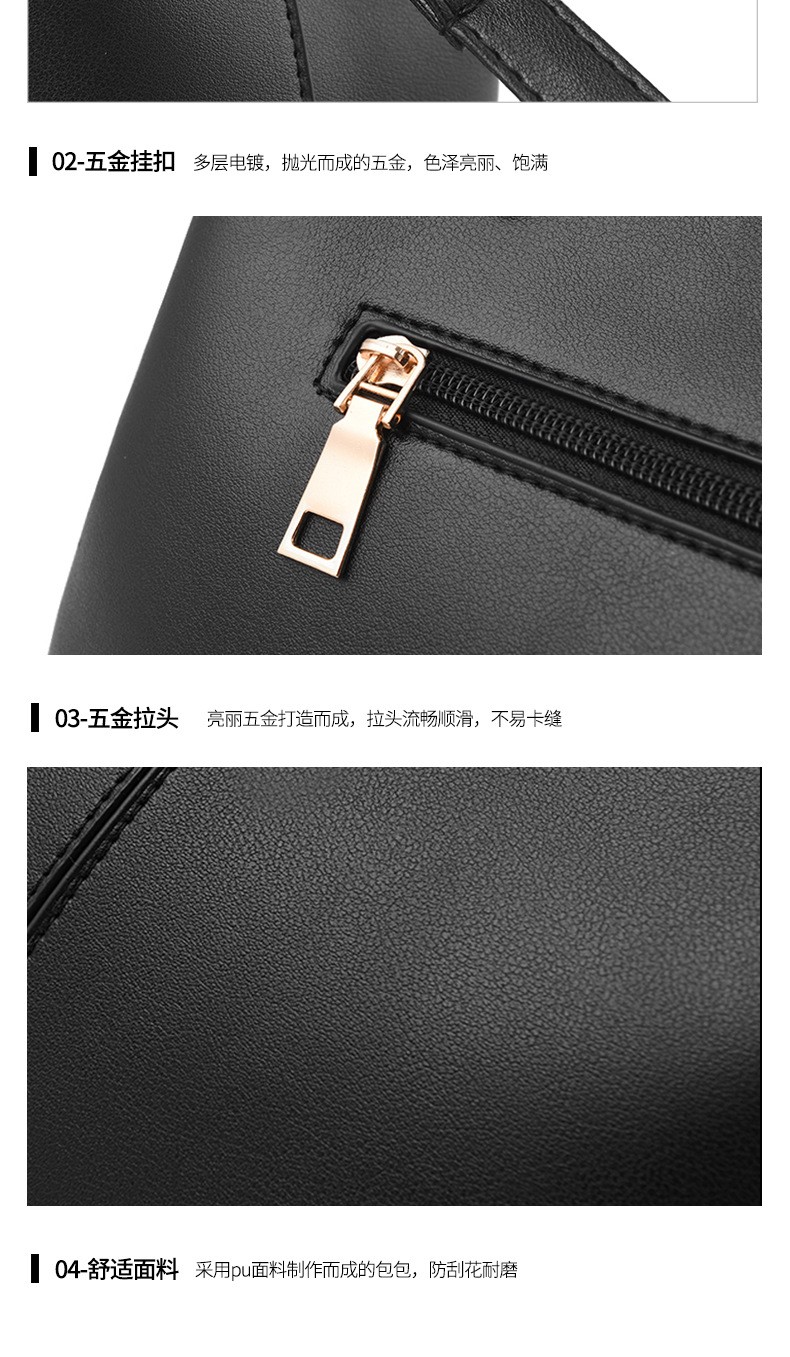 商品[国内直发] GLENVINTEN|格岚云顿女包新品2022欧美时尚潮流女士手提包外贸大容量单肩斜挎包,价格¥156,第19张图片详细描述