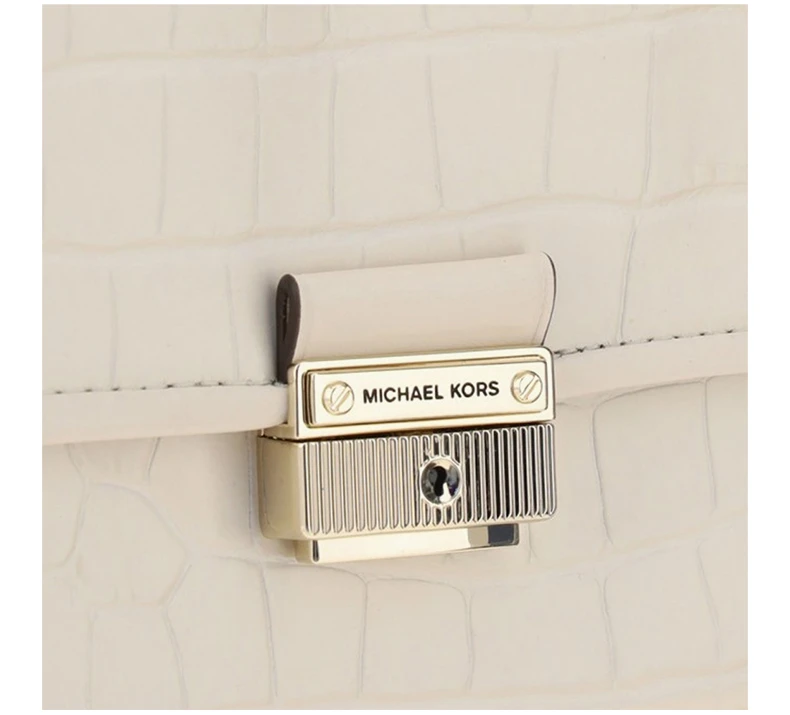 商品Michael Kors|MICHAEL KORS 女士奶油色牛皮单肩包 30F1L2BL1E-LTCREAM,价格¥1353,第7张图片详细描述