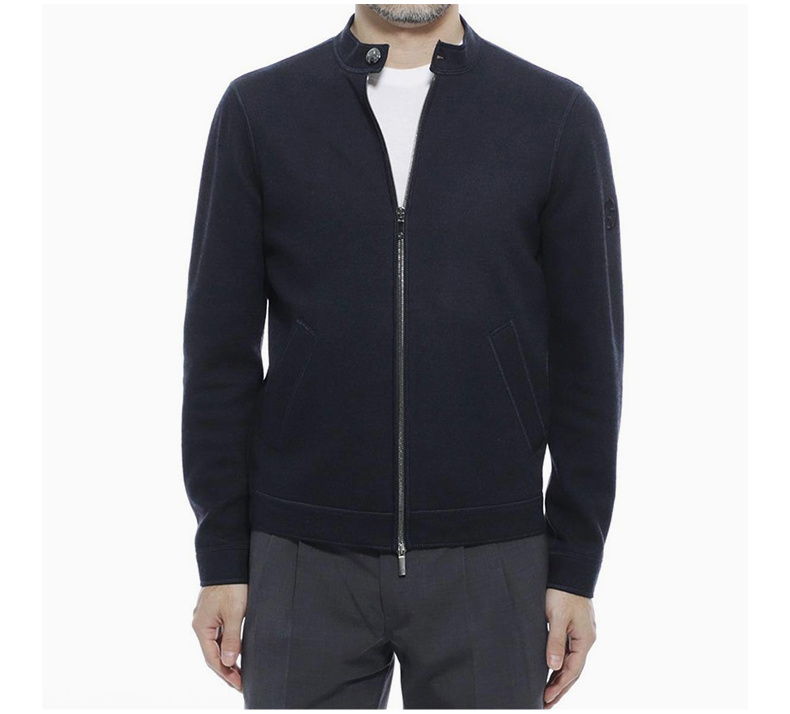 商品[国内直发] Giorgio Armani|GIORGIO ARMANI 男士蓝色羊毛夹克 3HSB50-SJYVZ-UBWF,价格¥9759,第5张图片详细描述