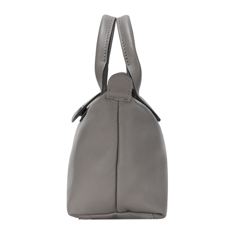 商品[国内直发] Longchamp|珑骧女包饺子包LePliage Xtra 17 新款迷你皮质手提单肩斜挎包17*14*10cm ,价格¥2135,第7张图片详细描述