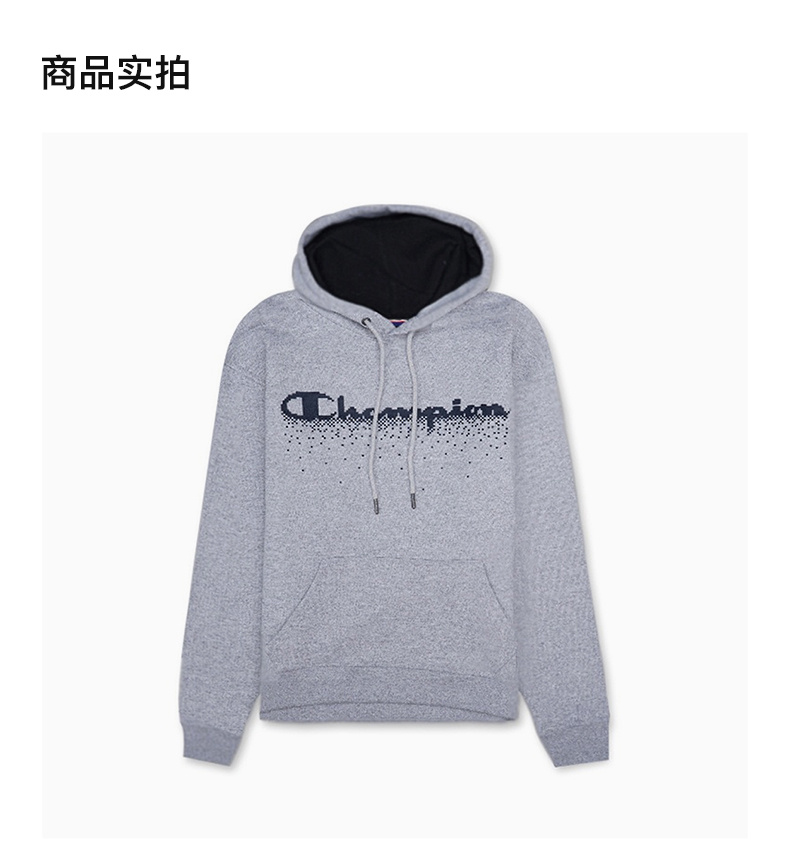 商品[国内直发] CHAMPION|Champion 男士草写logo连帽卫衣athletics线 GF89H-586616-1IC,价格¥344,第4张图片详细描述