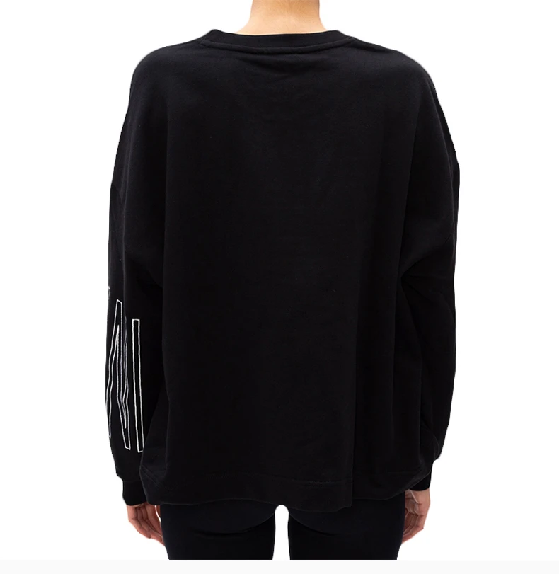商品Emporio Armani|EMPORIO ARMANI 黑色女士卫衣/帽衫 6H2M7B-2J49Z-0999,价格¥977,第4张图片详细描述