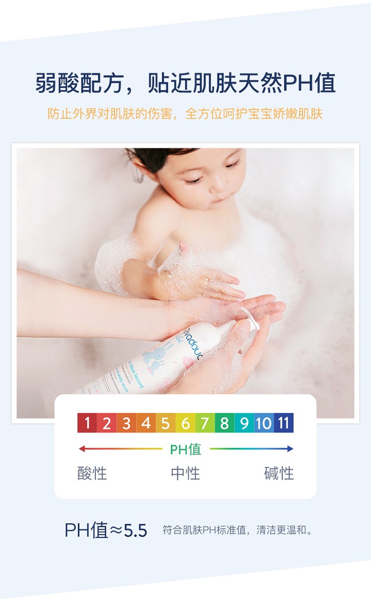 商品Rivadouce|预售3-5个工作日 Rivadouce法朵适婴儿有机二合一无香洗发沐浴露500ml,价格¥161,第10张图片详细描述