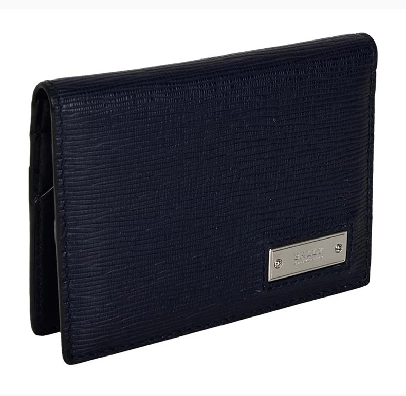 商品Bally|Bally 巴利 深蓝色男士钱包 6226409,价格¥822,第6张图片详细描述