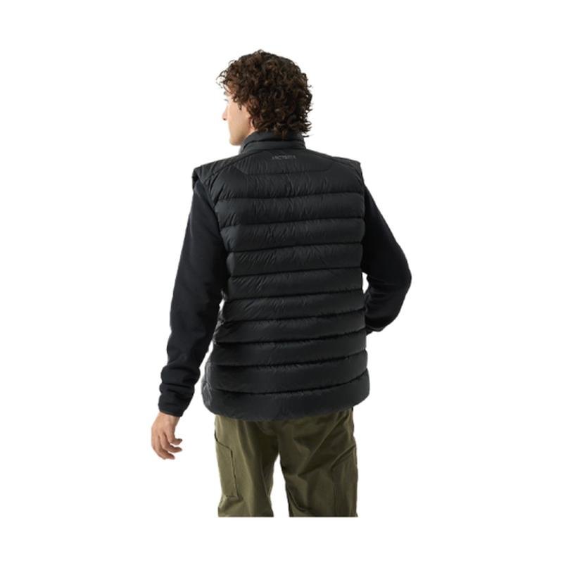 商品Arc'teryx|ARCTERYX始祖鸟 男士铈无袖黑色尼龙羽绒服,价格¥2224,第3张图片详细描述
