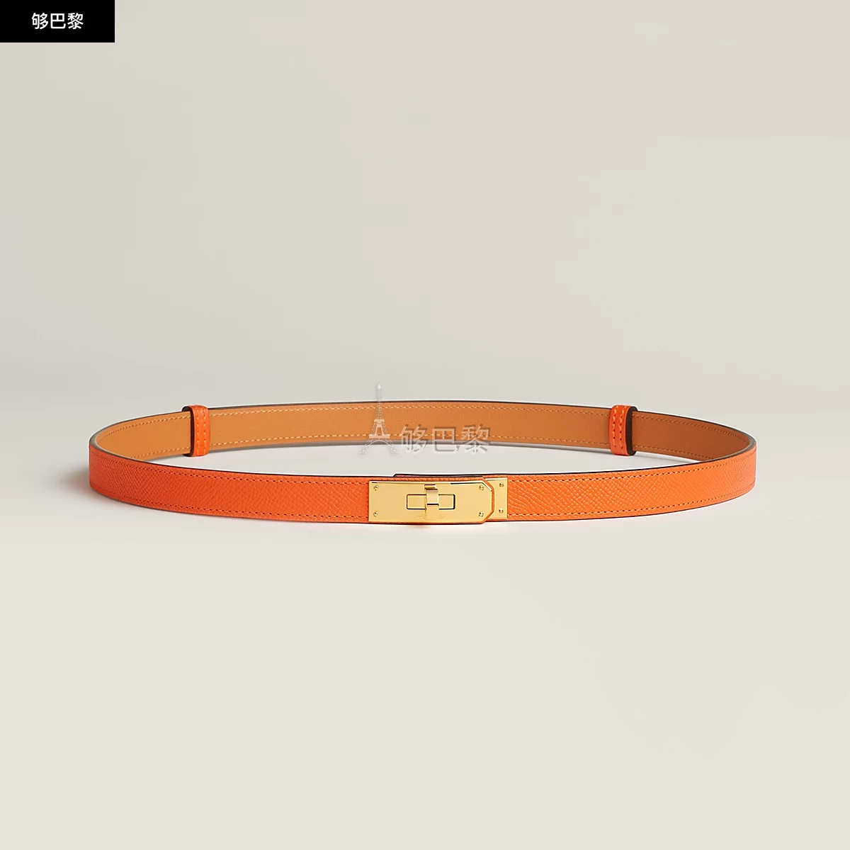商品Hermes|【预售】 爱马仕 25春夏 女士 腰带 Ceinture Kelly 18 H069853CC9J ,价格¥10293,第3张图片详细描述