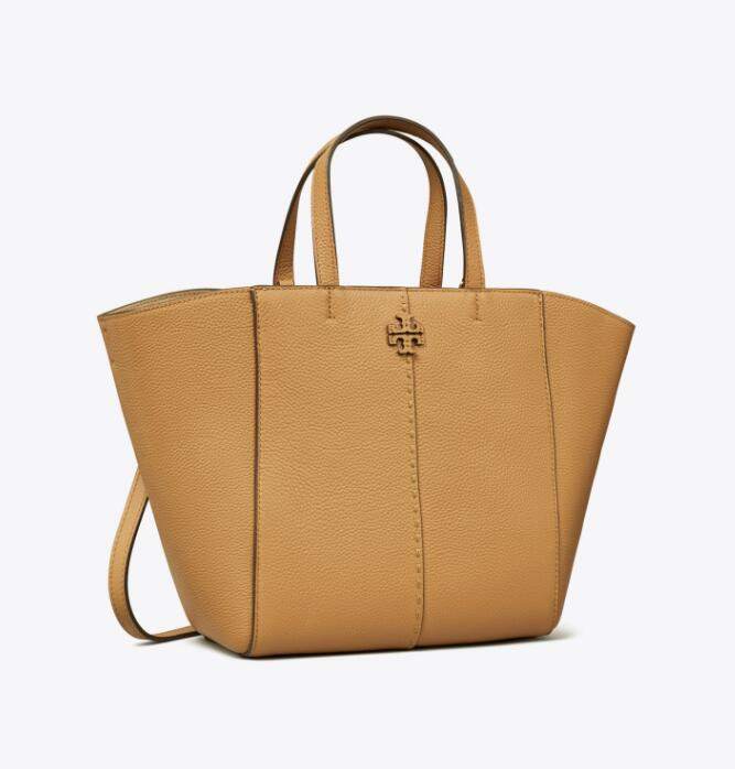 商品[国内直发] Tory Burch|汤丽柏琦TORY BURCH 女士MCGRAW皮质手提包斜挎包 147574,价格¥2493,第7张图片详细描述