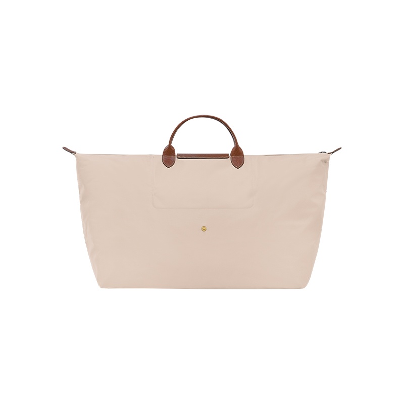 商品Longchamp|珑骧 女士帆布金色五金按扣拉链开合肩背中号托特包（7色可选）,价格¥1985,第18张图片详细描述
