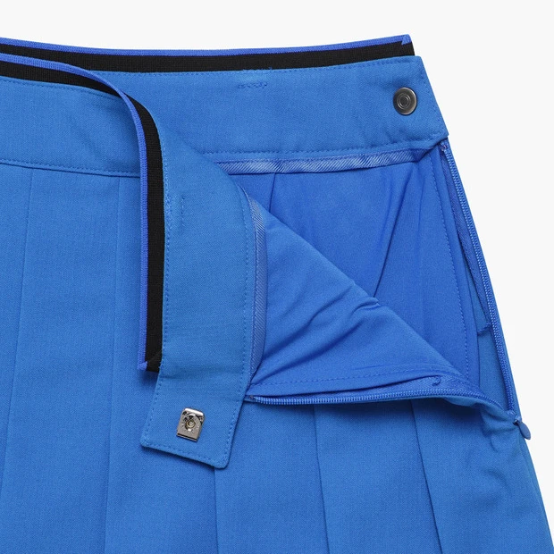 商品【预售商品15天发货】 DESCENTE|高球系列女性松紧带细节百褶裙优雅 DO32WFSK93-OBLG,价格¥1025,第24张图片详细描述