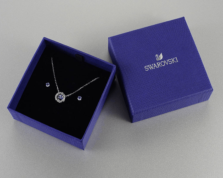 商品Swarovski|SWAROVSKI 施华洛世奇 跳动的心项链 新款饰品 蓝跳套装 5480485七夕情人节礼物 送女友 ,价格¥615,第7张图片详细描述