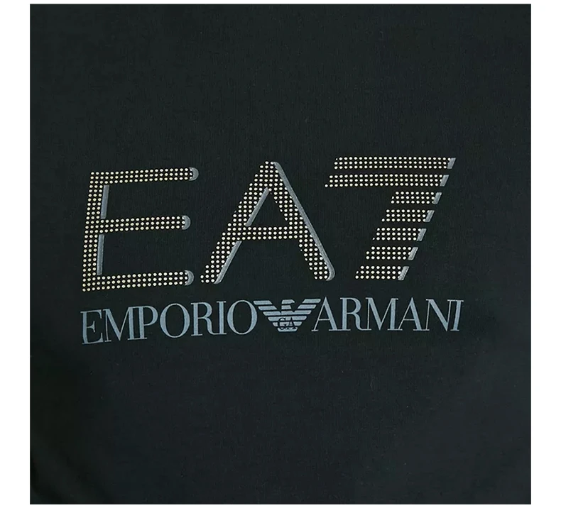 商品[国内直发] Emporio Armani|EMPORIO ARMANI 安普里奥·阿玛尼 SS22 字母logo印花白色圆领棉质短袖男士T恤 3YPTF7-PJ18Z-1200,价格¥468,第8张图片详细描述