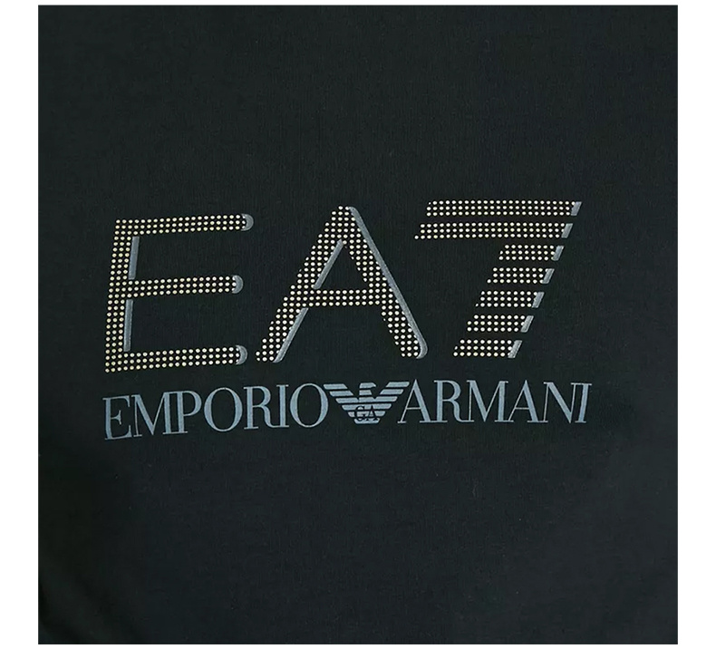 商品[国内直发] Emporio Armani|EMPORIO ARMANI 安普里奥·阿玛尼 SS22 字母logo印花白色圆领棉质短袖男士T恤 3YPTF7-PJ18Z-1200,价格¥488,第8张图片详细描述