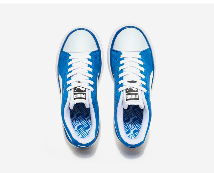 商品Puma|【韩国直邮|包邮包税】彪马 Suede Mayu TC  运动鞋 SNEAKERS  PKI38523403 Puma Royal-Puma White,价格¥332,第3张图片详细描述