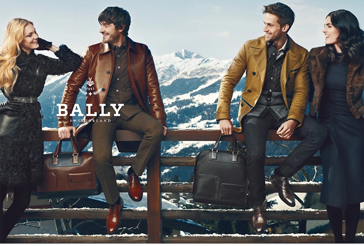 商品[国内直发] Bally|Bally 巴利 黑色尼龙拼皮革边饰男士挎包 6220464,价格¥973,第1张图片详细描述