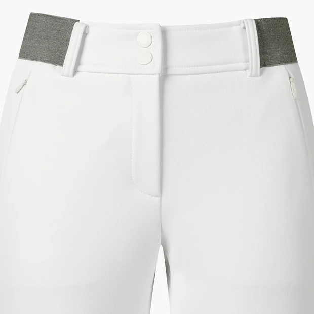 商品【预售商品15天发货】 DESCENTE|高尔夫女性米色粘合喇叭裤展现优雅气质 DO42WFPTO8-IVYG,价格¥1091,第14张图片详细描述