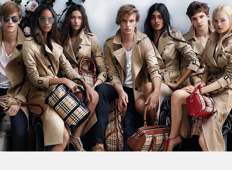 商品Burberry|Burberry 博柏利 女士织物配皮运动鞋 4040055,价格¥2538,第1张图片详细描述