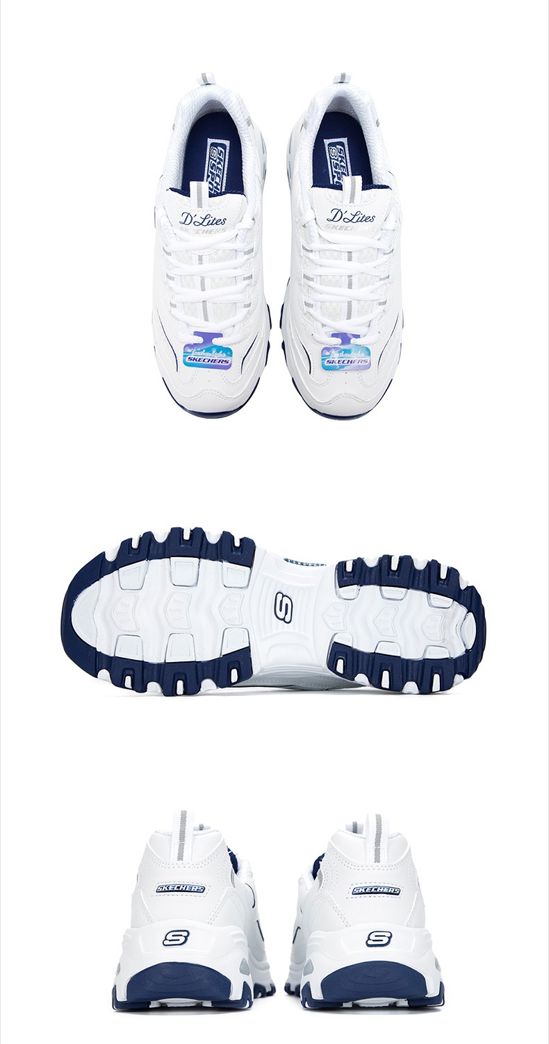 商品[国内直发] SKECHERS|斯凯奇2023新款女休闲鞋熊猫鞋经典款复古潮流轻质缓震青春轻薄透气,价格¥722,第5张图片详细描述