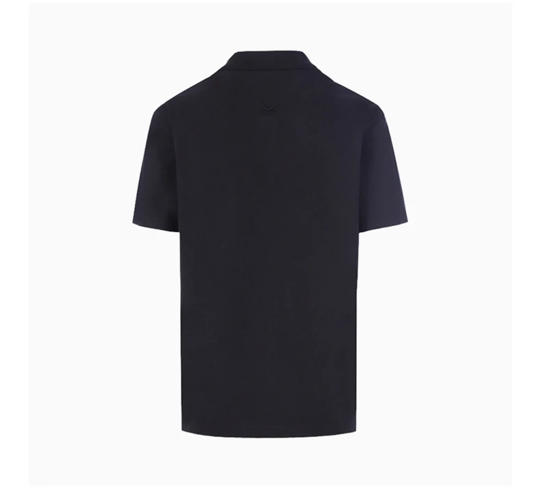 商品Kenzo|Kenzo 高田贤三 男士黑色棉短袖POLO衫 F965PO0384BD-99,价格¥511,第6张图片详细描述