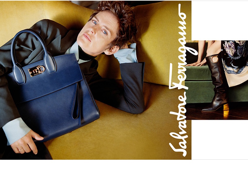 商品Salvatore Ferragamo|【SAvenue】Salvatore Ferragamo 菲拉格慕腰带 黑棕色荔枝纹105(提示：保税仓货品一人不可超过5单)679710-0689134,价格¥2228,第1张图片详细描述