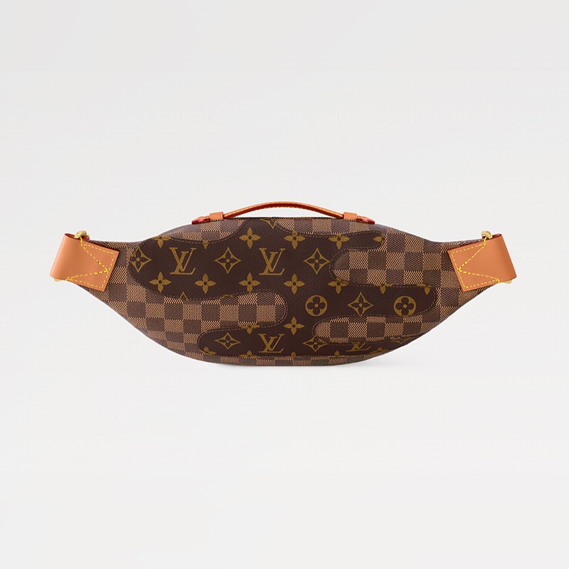 商品Louis Vuitton|【预售十天】路易威登男士棕色老花风景画布Rush 腰包 M15271,价格¥19756,第17张图片详细描述