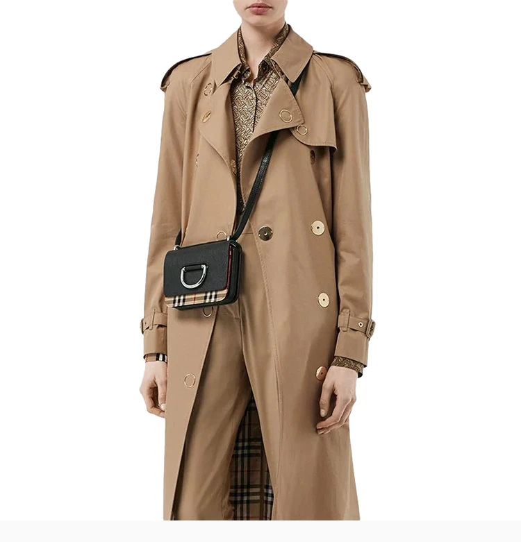 商品Burberry|Burberry 博柏利 黑色女士挎包 8010959,价格¥4879,第9张图片详细描述